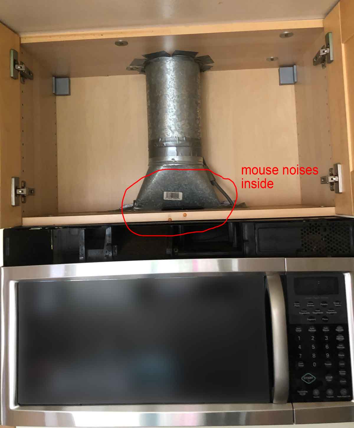Microwave Fan Wont Turn Off Because Of Venting 